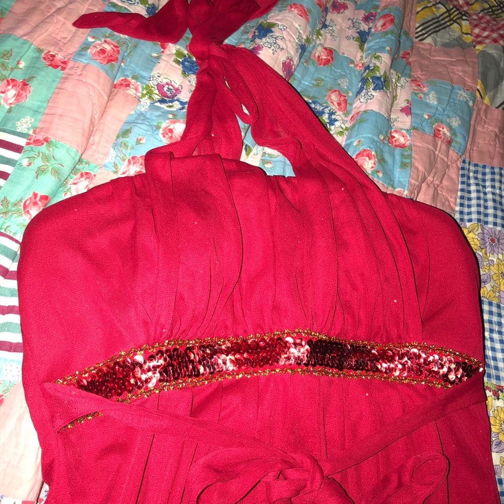 Cute red dress